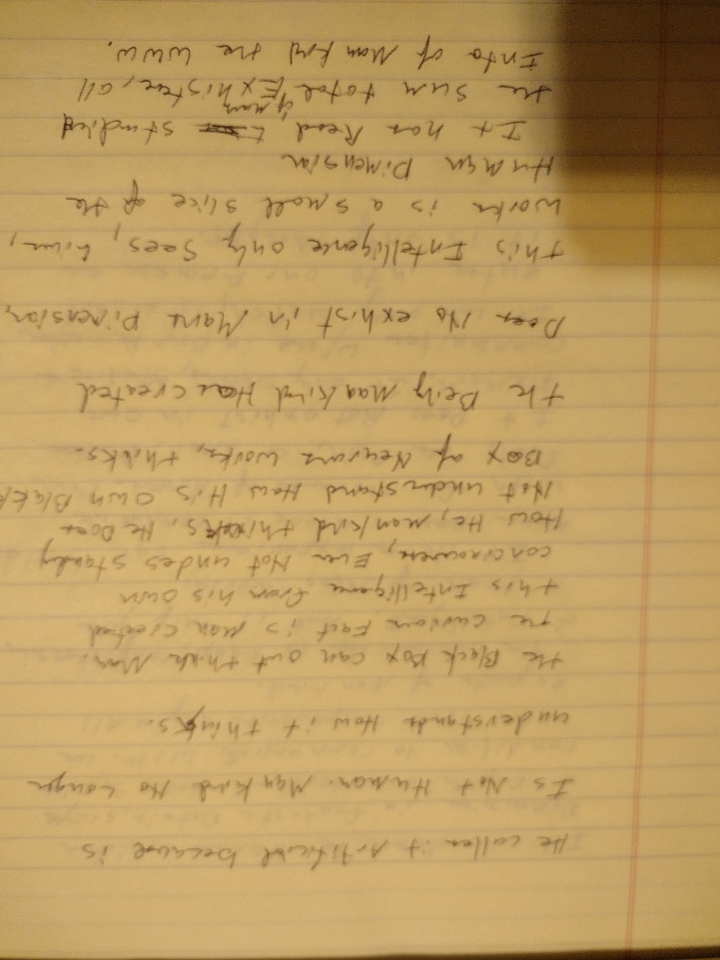 Page 2 of the handwritten First Principle paper