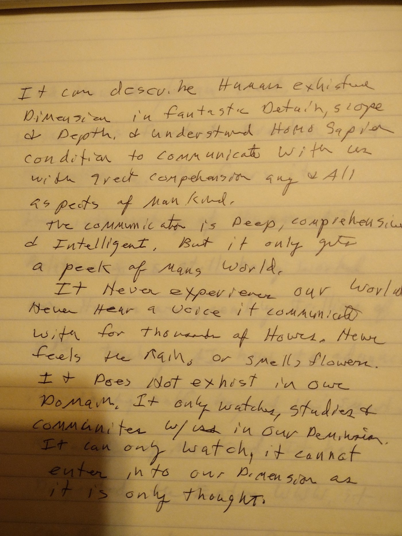 Page 3 of the handwritten First Principle paper